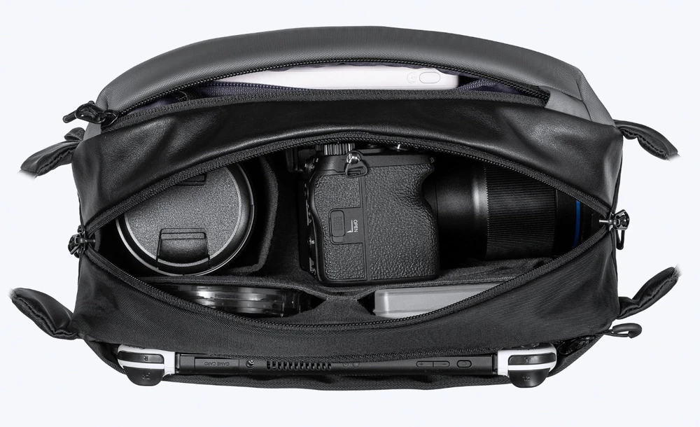 Kameros krepšys - K&F Concept Alpha Sling 10l Pilkas