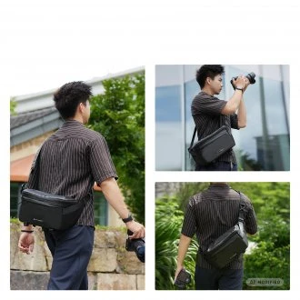 Žiūronai Kameros krepšys - ULANZI Sling Halfmoon Crossbody 5L Juodas
