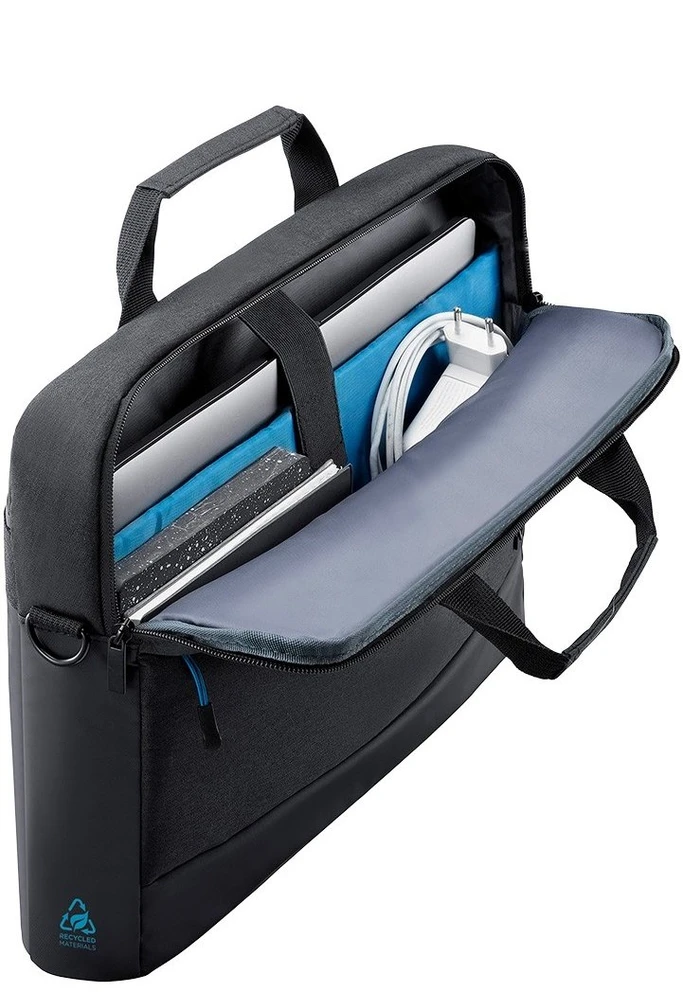 Krepšys Mobilis 025027 torba na laptop 35,6 cm (14'') Aktówka Juodas