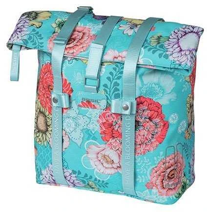 Basil Krepšys na bagażnik BASIL BLOOM FIELD SHOPPER 15-20L, sky mėlynas