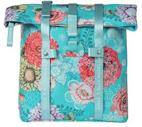 Basil Krepšys na bagażnik BASIL BLOOM FIELD SHOPPER 15-20L, sky mėlynas