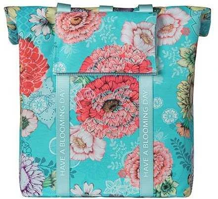 Basil Krepšys na bagażnik BASIL BLOOM FIELD SHOPPER 15-20L, sky mėlynas