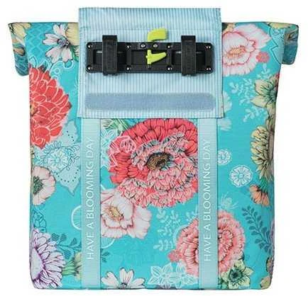 Basil Krepšys na bagażnik BASIL BLOOM FIELD SHOPPER 15-20L, sky mėlynas
