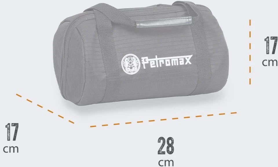 Krepšys virtuvėje su virduliu Petromax 0,75 l