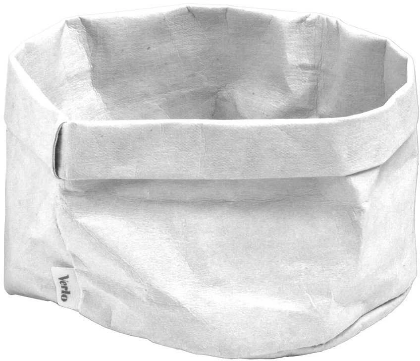 Verlo Washable paper bag, 17.6 cm, pilkas