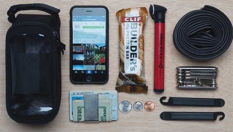 „Blackburn“ telefono dėklas „BLACKBURN LOCAL PLUS TOP TUBE BAG“, juodas