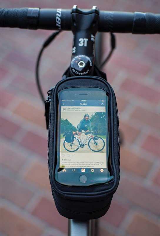 „Blackburn“ telefono dėklas „BLACKBURN LOCAL PLUS TOP TUBE BAG“, juodas
