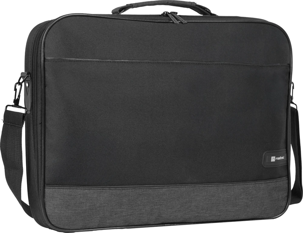 NATEC Impala 2 39.6 cm (15.6") Messenger case Juodas, Pilkas
