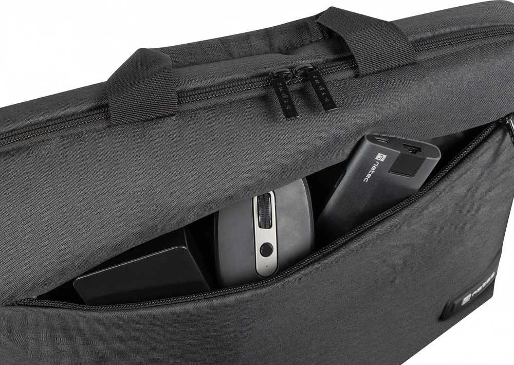 NATEC Nešiojamas kompiuteris bag Beira 15.6" juodas