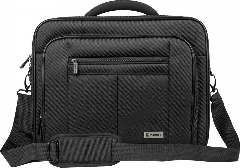 NATEC NTO-0393 Nešiojamas kompiuteris Bag BOXER Juodas 17.3inch Anti-Shock System