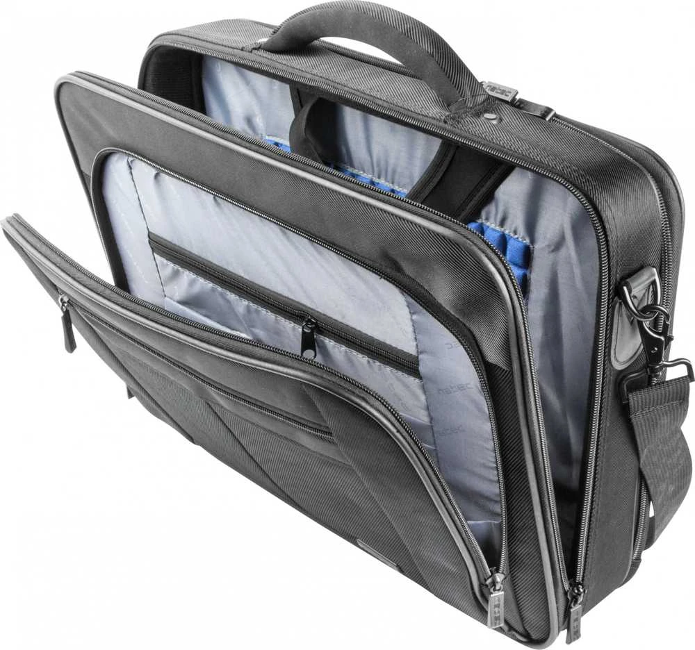 NATEC NTO-0393 Nešiojamas kompiuteris Bag BOXER Juodas 17.3inch Anti-Shock System