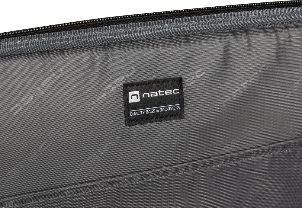 NATEC Nešiojamas kompiuteris bag Boxer Lite 15.6" juodas