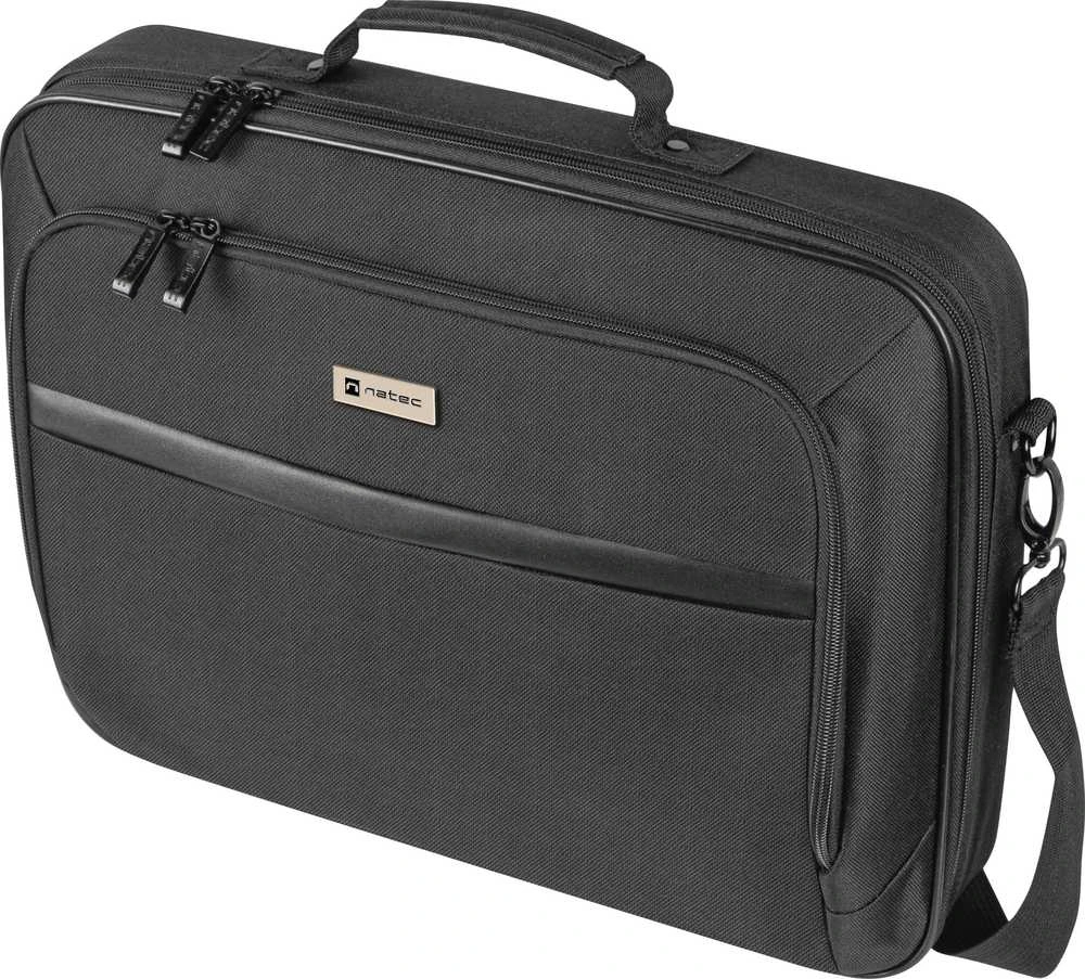 NATEC Nešiojamas kompiuteris bag Boxer Lite 15.6" juodas