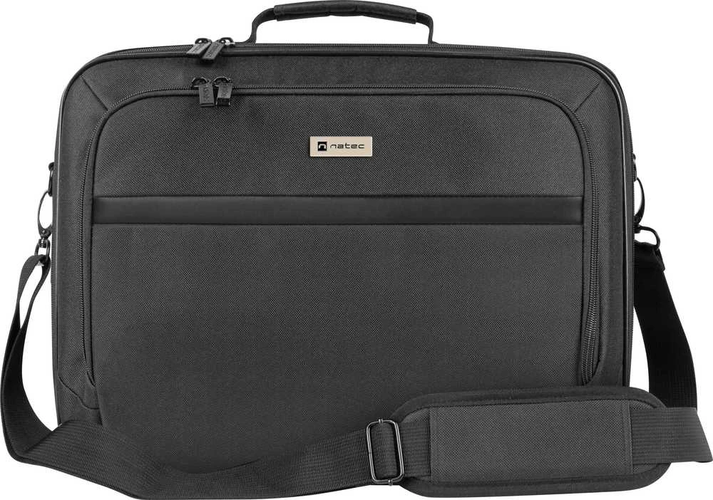 NATEC Nešiojamas kompiuteris bag Boxer Lite 15.6" juodas
