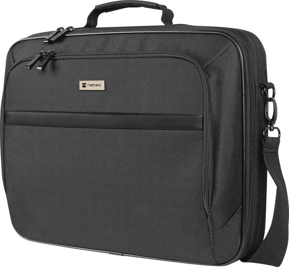 NATEC Nešiojamas kompiuteris bag Boxer Lite 15.6" juodas