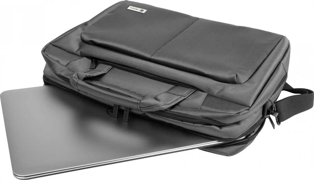 NATEC NTO-0812 Nešiojamas kompiuteris Bag Gazelle 15.6" - 16inch Dark Pilkas