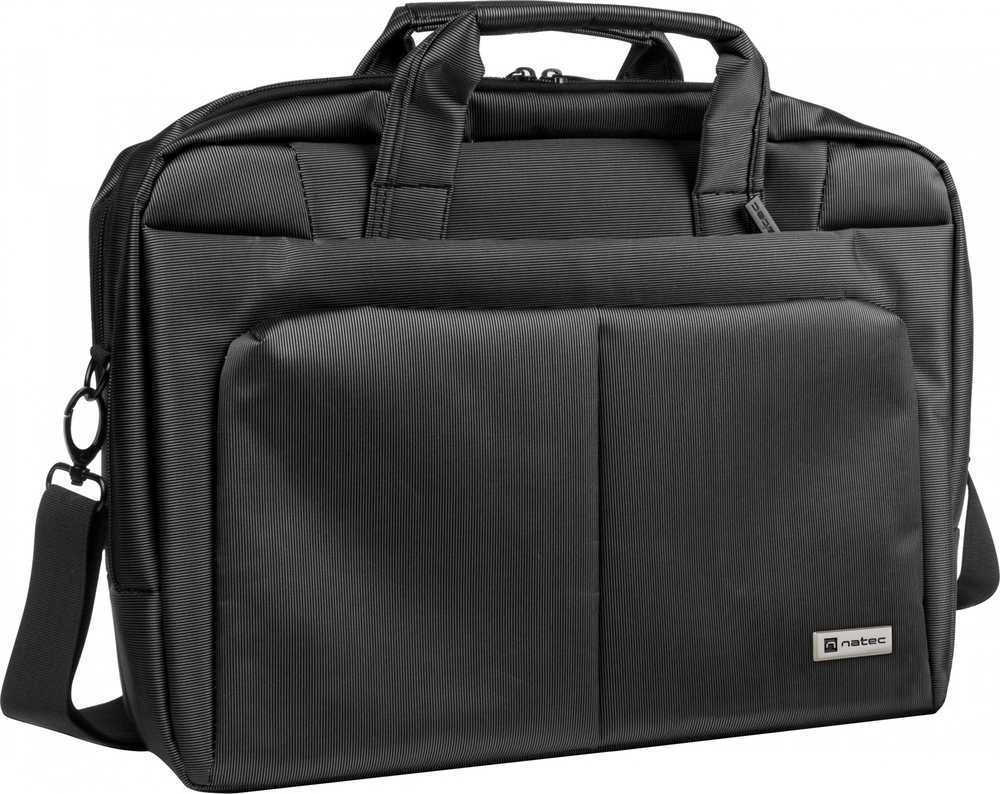NATEC NTO-0809 Nešiojamas kompiuteris Bag Gazelle 15.6" - 16inch Juodas