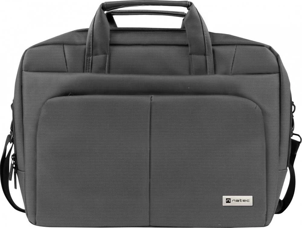 NATEC NTO-0812 Nešiojamas kompiuteris Bag Gazelle 15.6" - 16inch Dark Pilkas