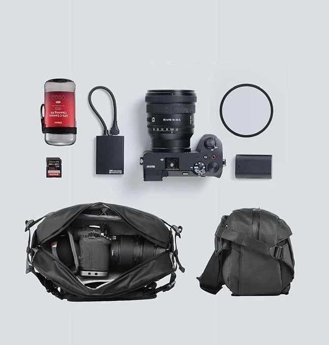 Lauko krepšys - Ulanzi AB02 Messenger Bag 9L Camera Planšetė Compartments Juodas