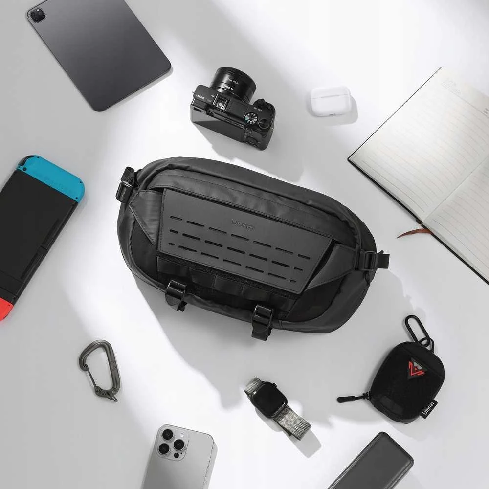 Lauko krepšys - Ulanzi AB02 Messenger Bag 9L Camera Planšetė Compartments Juodas