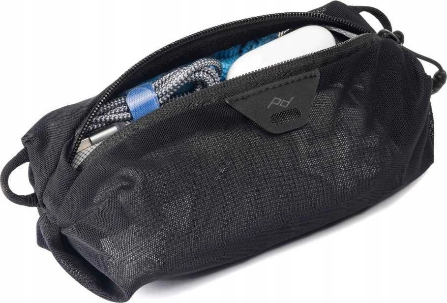 Krepšys Peak Design Dėklas Travel Line Ultralight Mesh Packing Cube XX-Small Juodas– XXS juoda