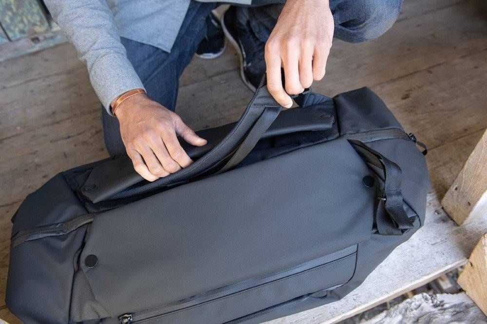 Peak Design kuprinė Travel DuffelPack 65L, juoda