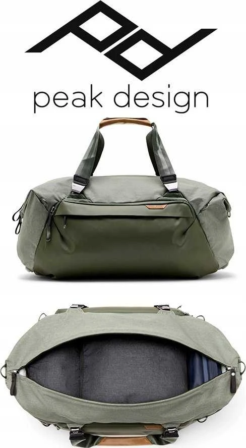 Krepšys Peak Design Krepšys Travel Duffel 50L Sage – szarozielony
