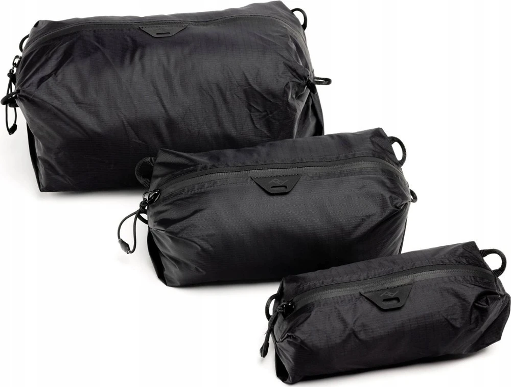 Peak Design Ultralight Packing Cube -pakkauspussit, XXS-XS-S, musta