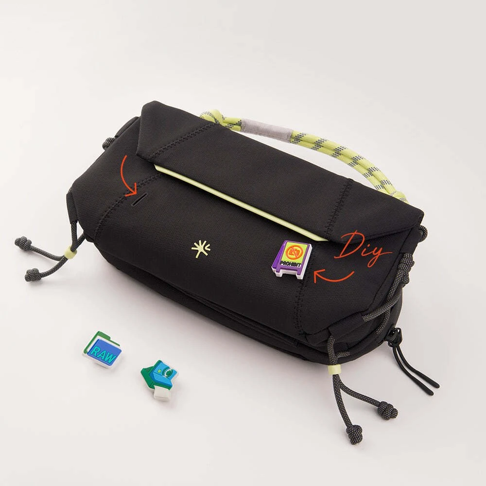 PGYTECH OneGo Pocket Sling Shoulder Photo Bag juodos spalvos