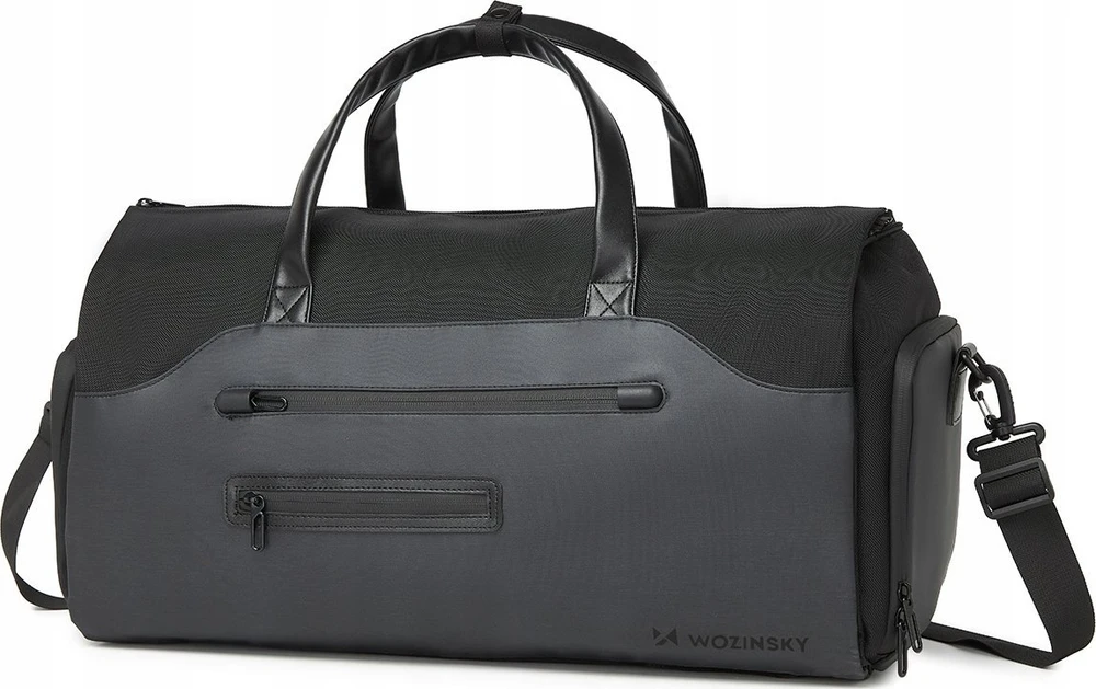 Kelioninis krepšys Wozinsky Premium(50 l) – juodos spalvos