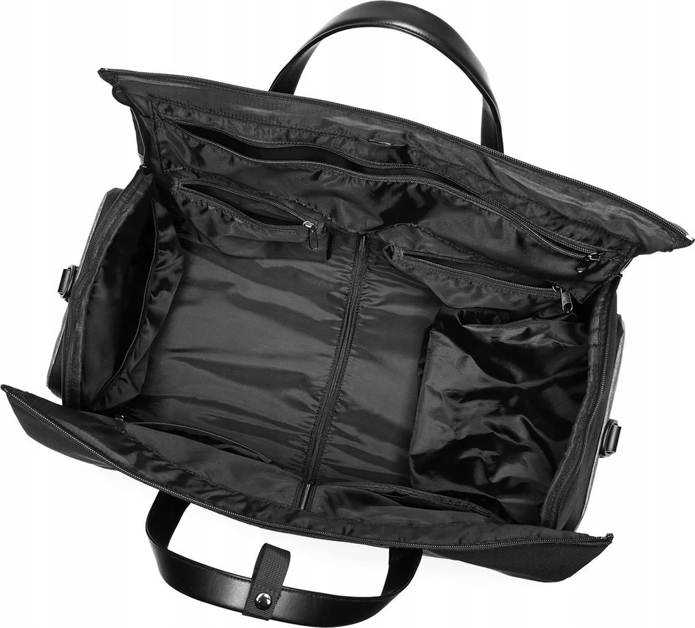 Kelioninis krepšys Wozinsky Premium(50 l) – juodos spalvos