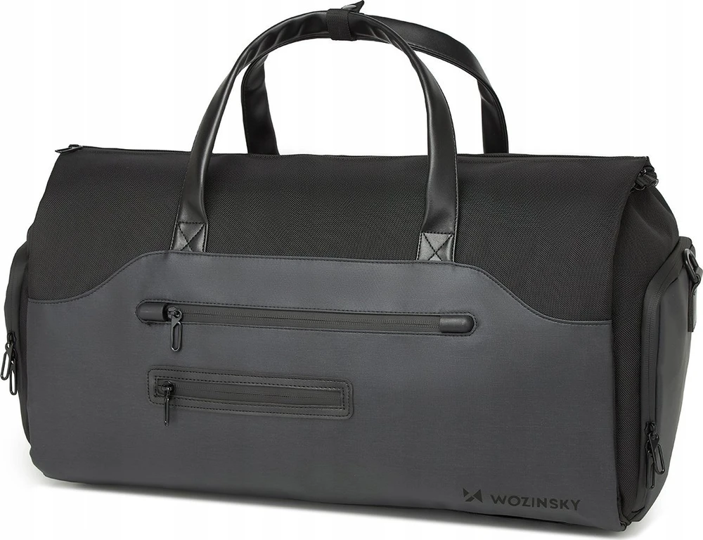 Kelioninis krepšys Wozinsky Premium(50 l) – juodos spalvos