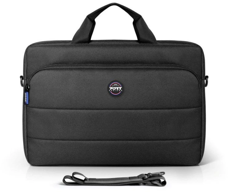 PORT DESIGNS PORTLAND II ECO Toploading Bag for 17.3" Nešiojamas kompiuteris, juodos spalvos