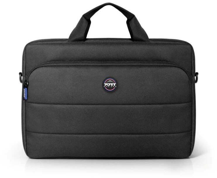PORT DESIGNS PORTLAND II ECO Toploading Bag for 14–16" Nešiojamas kompiuteris, juodos spalvos