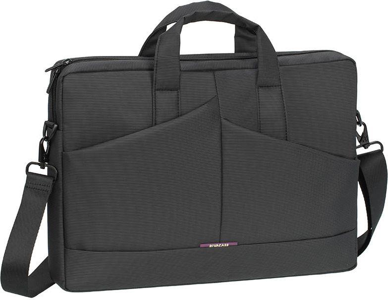 RIVACASE 8731 Diagonal Plus Nešiojamas kompiuteris Bag 15.6" / 6 Pilkas