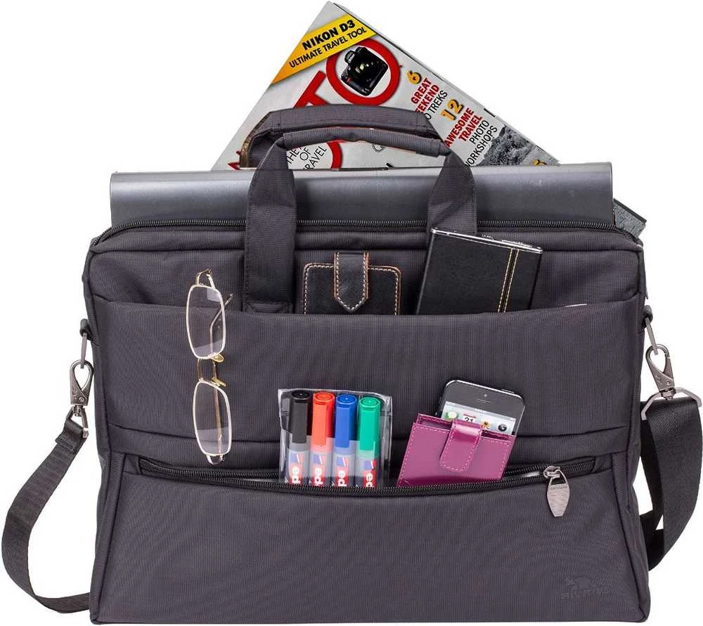 Dėklas Rivacase 8630 juodas 15.6"