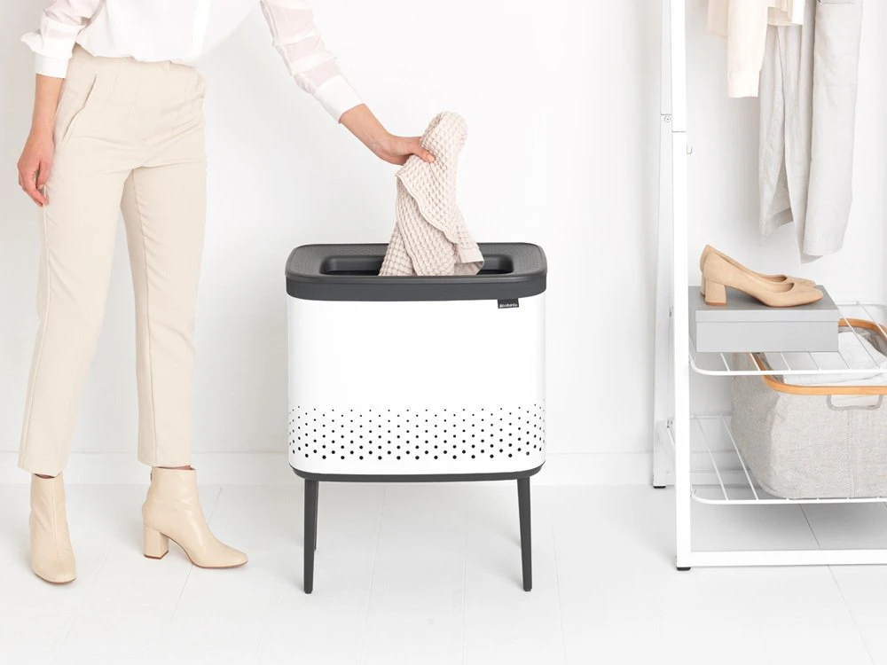 Brabantia Skalbinių dėžė Bo 60L - Baltas