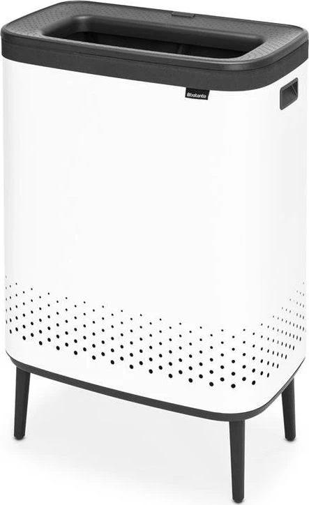 Brabantia Skalbinių dėžė BO, 2 x 45 l, baltos spalvos
