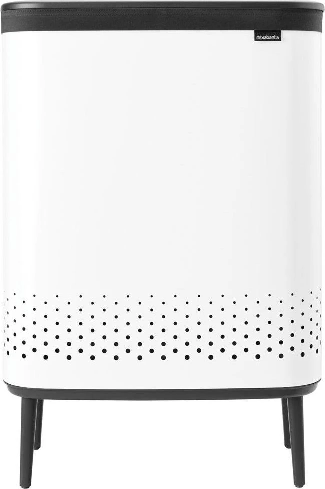 Brabantia Skalbinių dėžė BO, 2 x 45 l, baltos spalvos