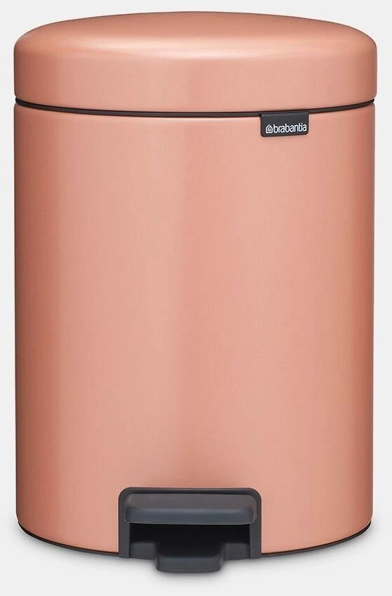 Brabantia Šiukšliadėžė NewIcon, 5 l, šilto vario spalvos