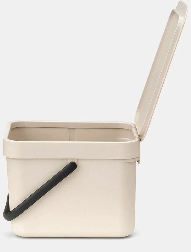 Krepšys skalbiniams Brabantia Sort & Go Pojemnik na odpady Soft rusvai gelsvas 6 L (251702)