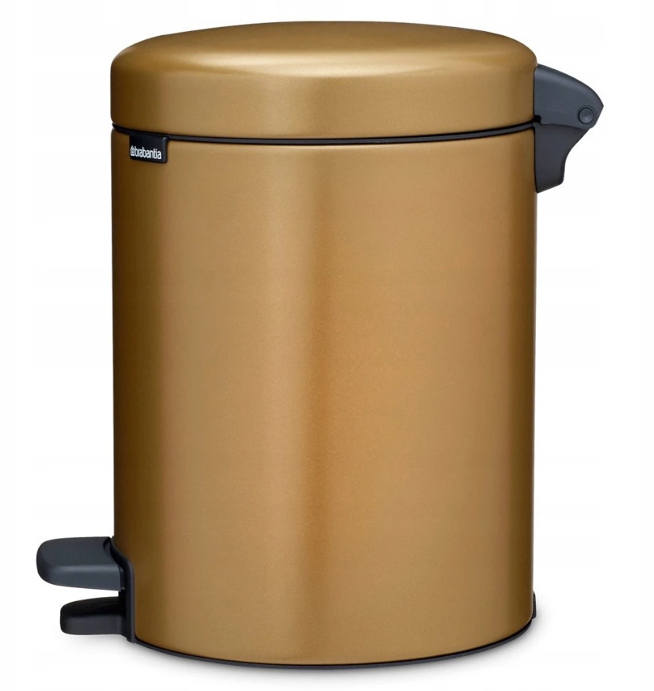 Krepšys skalbiniams Brabantia Newicon 5 L, šiltas žalvaris