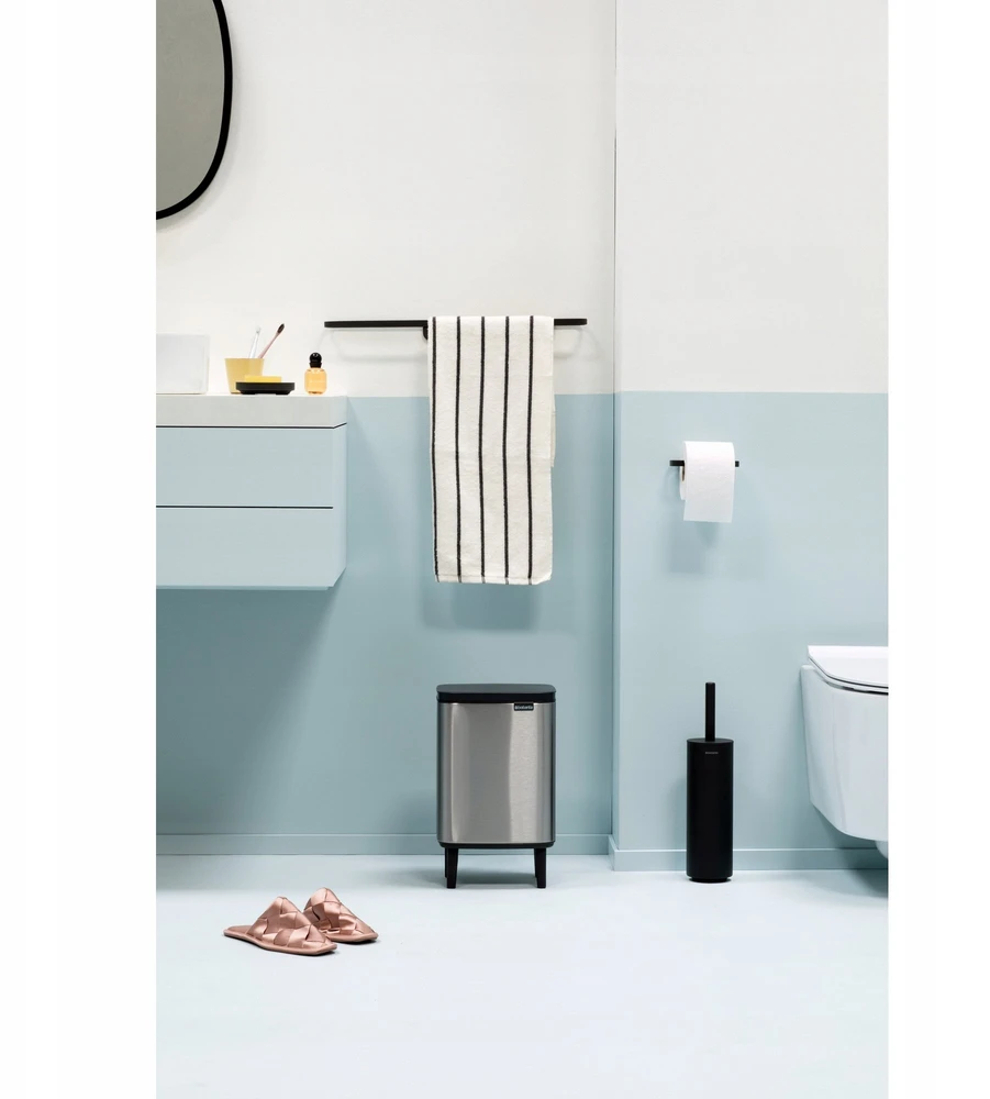 Brabantia Šiukšlių dėžė, Bo Hi 7L - Matt Steel Fingerprint Proof