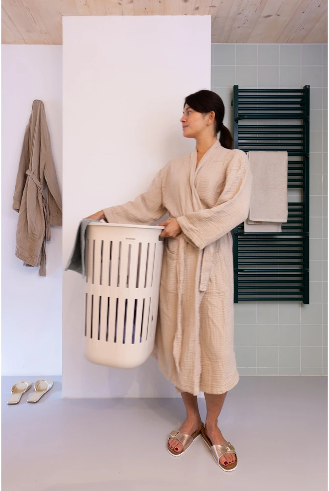 Brabantia laudry basket Collect 55l, soft beige