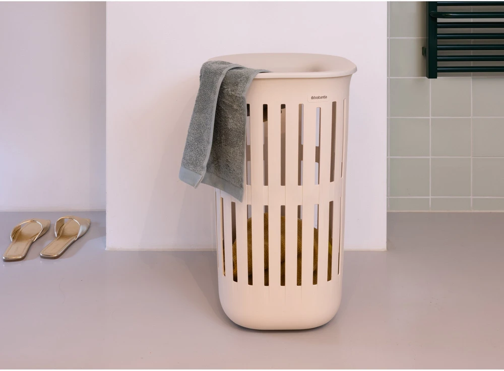 Brabantia laudry basket Collect 55l, soft beige