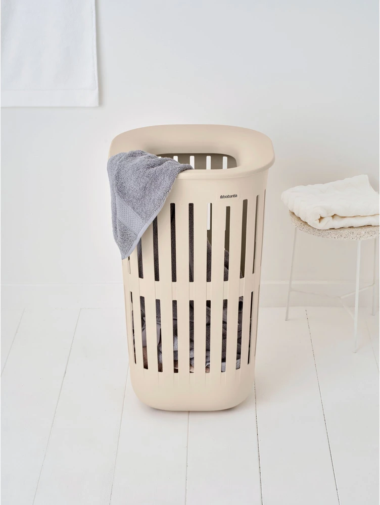 Brabantia laudry basket Collect 55l, soft beige
