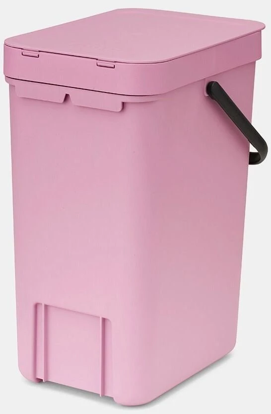 Krepšys skalbiniams Brabantia Sort & Go Krepšys na odpady. Lilac Rožinė 12 L