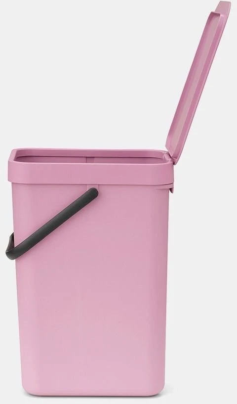 Krepšys skalbiniams Brabantia Sort & Go Krepšys na odpady. Lilac Rožinė 12 L