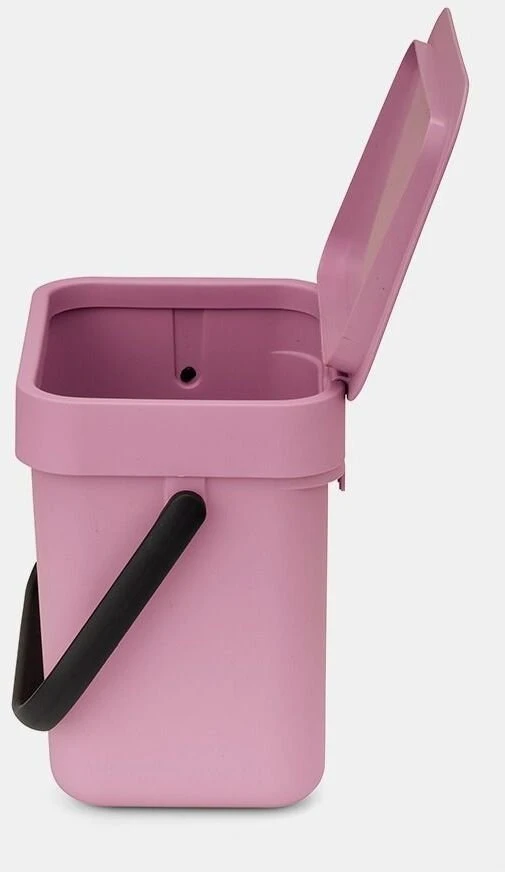 Krepšys skalbiniams Brabantia Sort & Go Krepšys na odpady. Lilac Rožinė 3 L