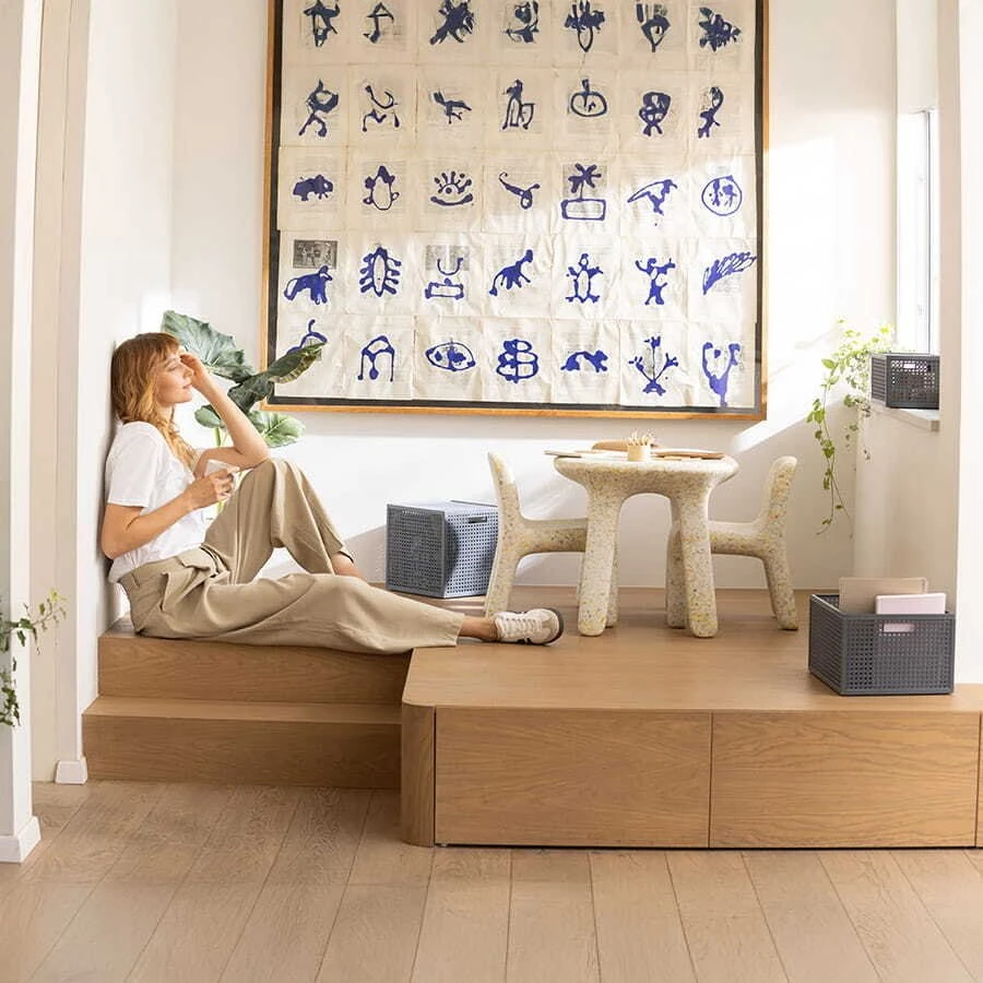Curver Kaya m krepšelio dangtis Stormy Weather 20l